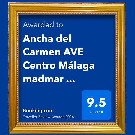 Apartamento Ancha del Carmen AVE Centro Málaga madmar lujo New Zambrano Exterior foto